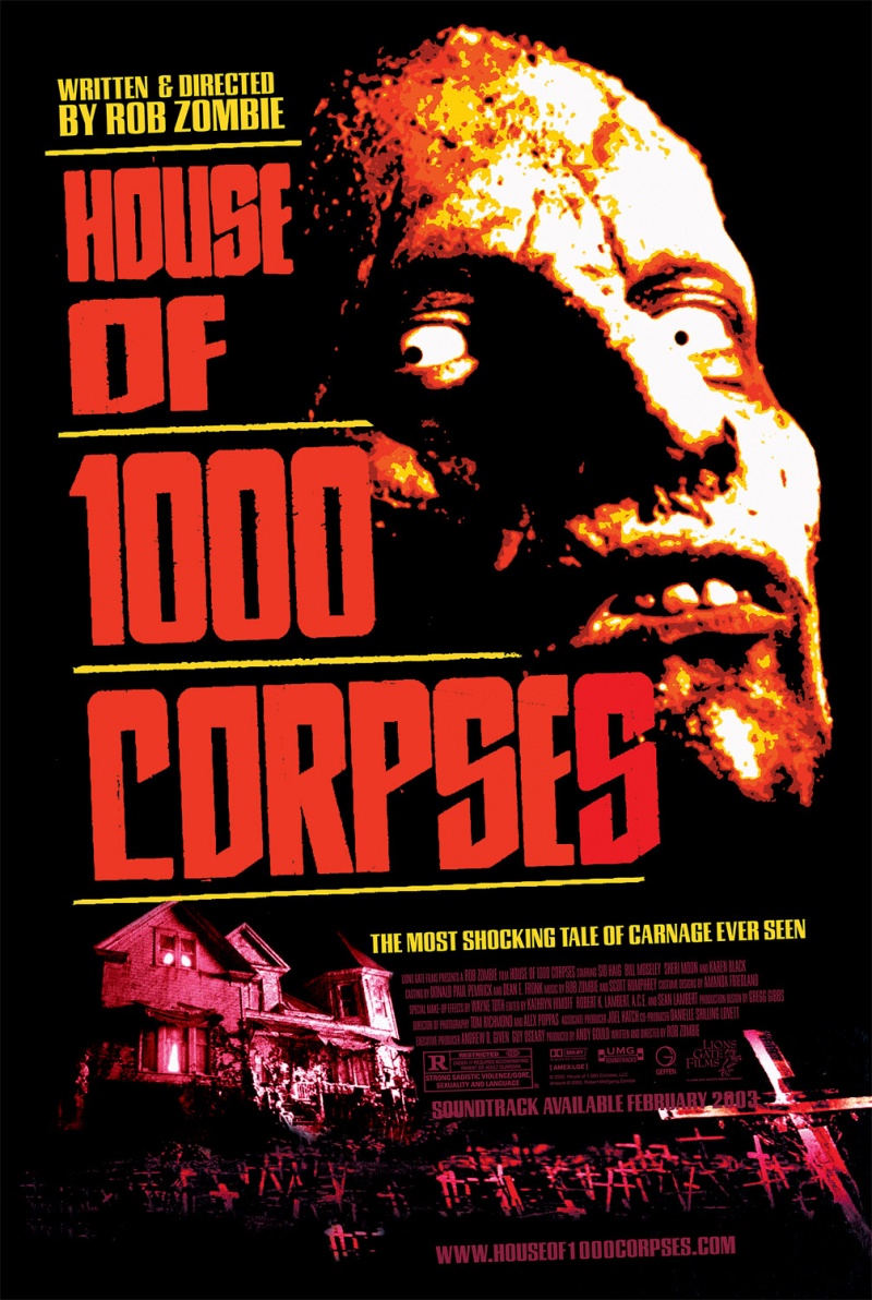 Дом 1000 трупов / House of 1000 corpses (2003)