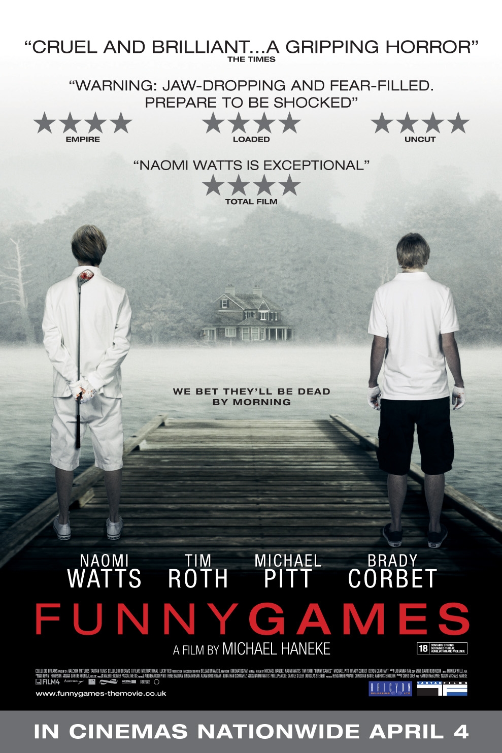 Забавные игры / Funny Games U.S. (2007)