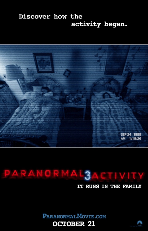 Паранормальное явление 3 / Paranormal Activity 3 - второй трейлер