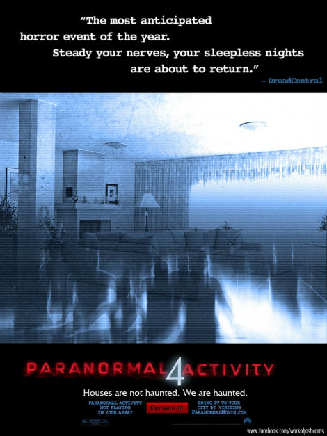 Паранормальное явление 4 / Paranormal Activity 4 - трейлер 2